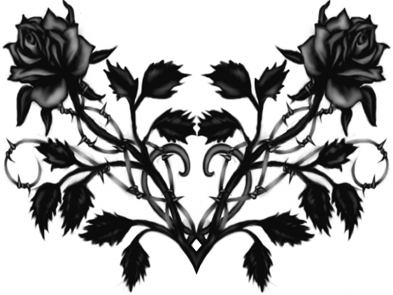 Gothic Roses Art Images & Pictures - Becuo