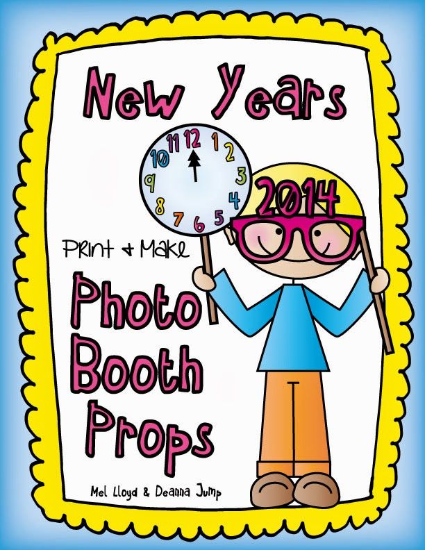 FREE Photo Booth Props for New Years | New Years Eve | Pinterest