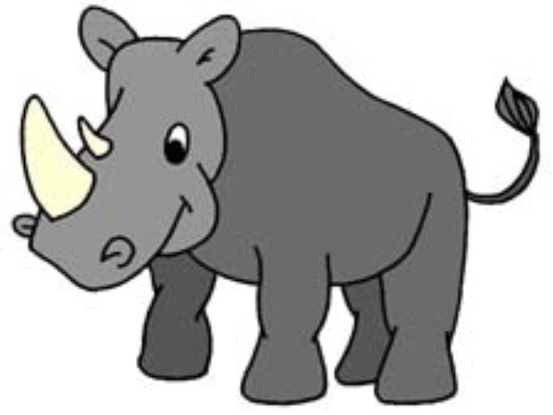 cartoon rhino clip art - photo #18