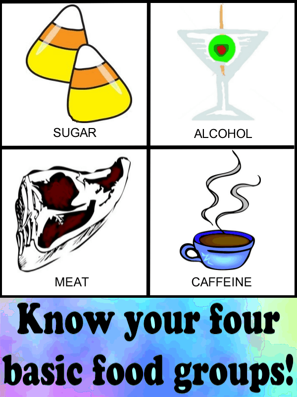 The Four Basic Food Groups by IHCOYC on deviantART