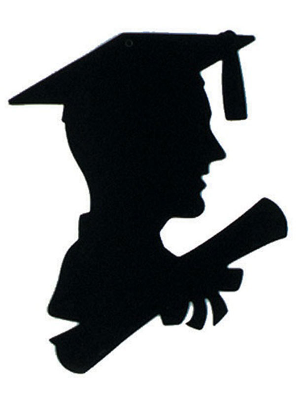 Get Your Boy Graduate Silhouette Decoration - Caufields.