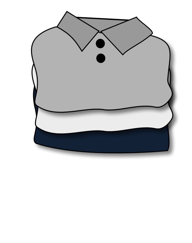 Folded Clothes - Free Clipart - BCDownload.