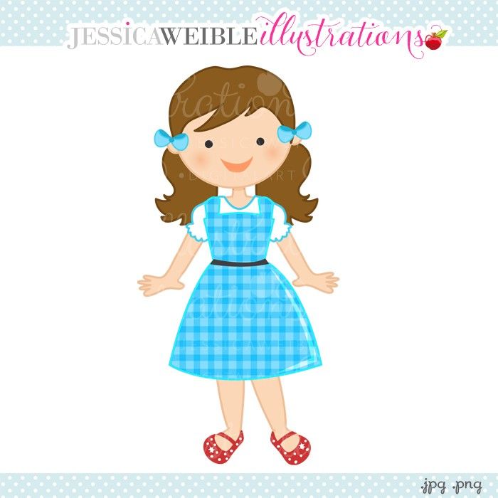 Just Dorothy Clipart - JW Illustrations | JWI // Create with Clipart!…