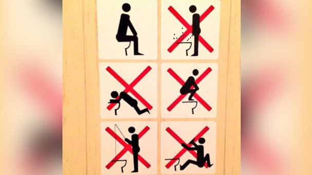 Don't Fish in the Toilet and Other Sochi Olympics Rules - ABC News