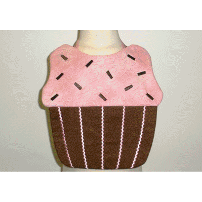 Cupcake Bibs in the Hoop @ FiveStar - Embroidery Daily News