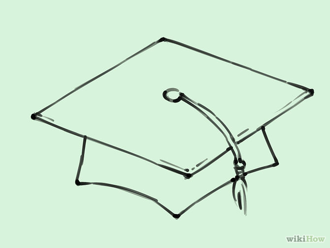 A Graduation Hat - Cliparts.co