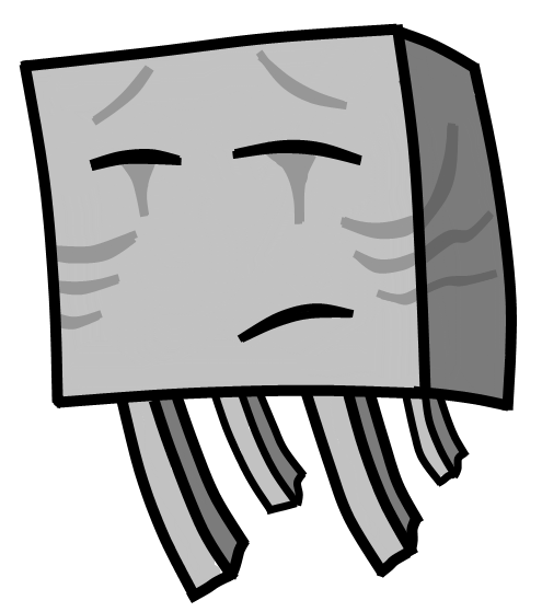 Simple Drawing: Ghast by MaxFerb on DeviantArt