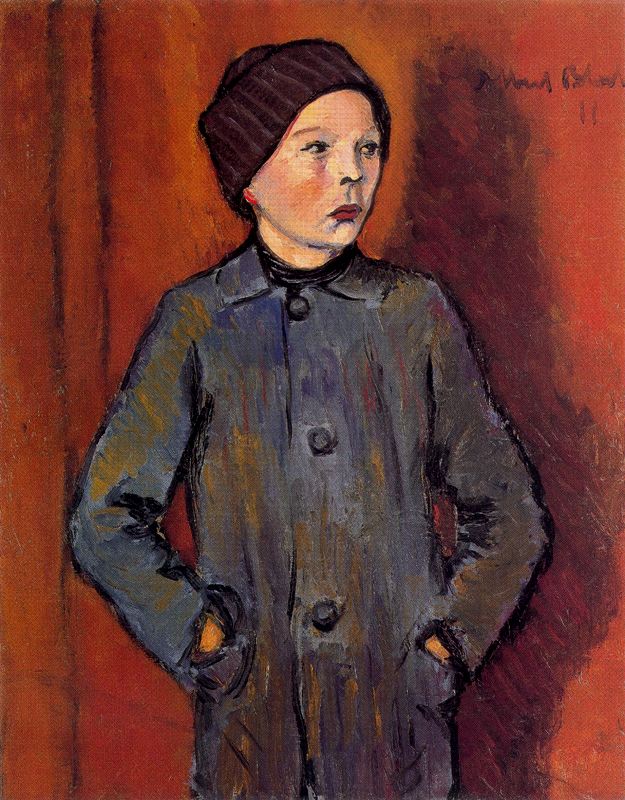 Portrait of a Boy - Albert Bloch - WikiArt.org