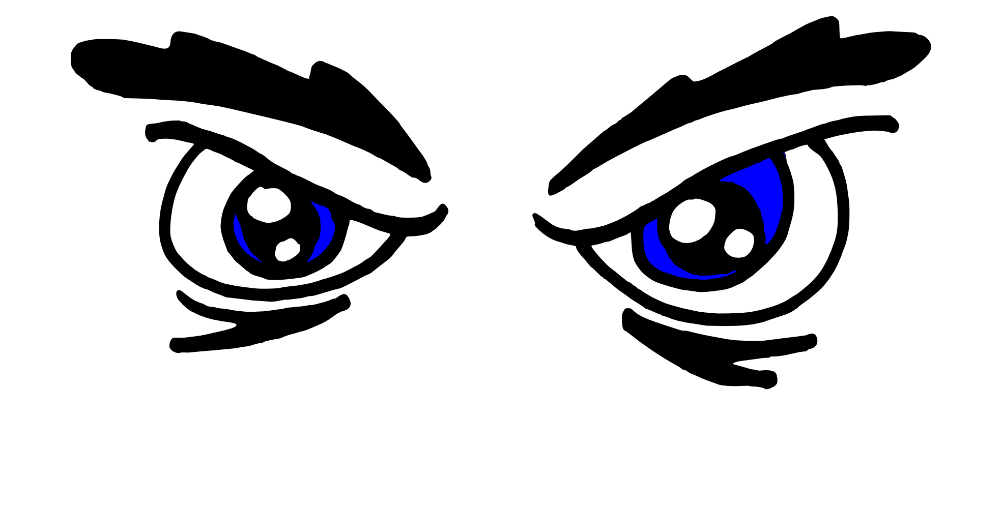 PICTURES OF EYES BLACK AND WHITE - ClipArt Best