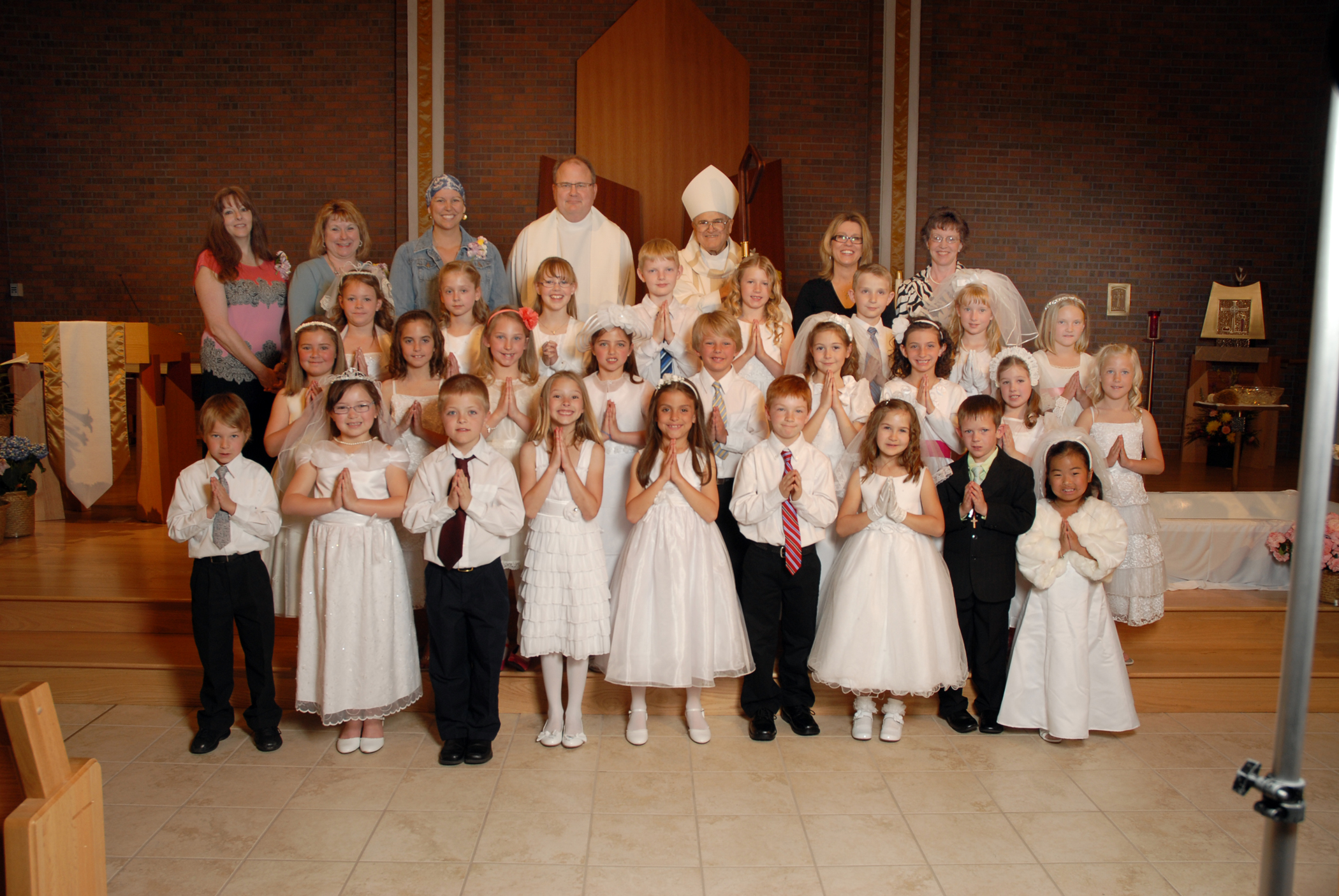 Confirmation/First Eucharist Class of 2012 « St. Thomas Parish