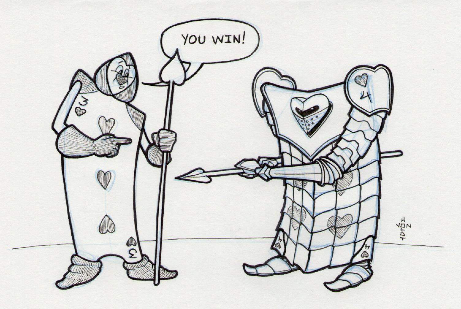 Tim Burton Alice In Wonderland Card Soldiers Clipart - Free Clip ...