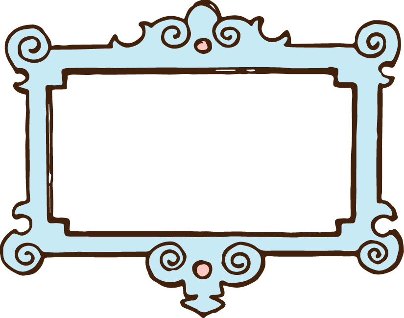 Free Clip Art   Vintage Frame | Oh So Nifty Vintage Graphics ...