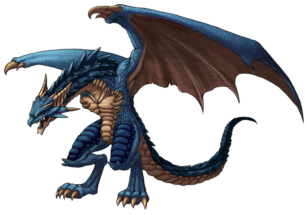 Flying Magic Dragon - Characters & Art - Arc Rise Fantasia