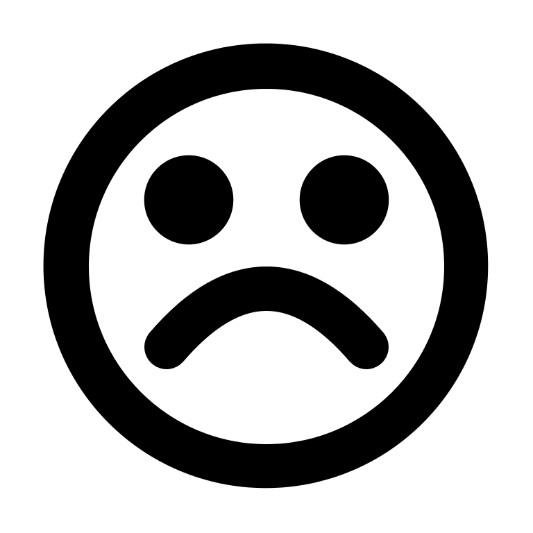 File:High-contrast-face-sad.svg - Wikimedia Commons