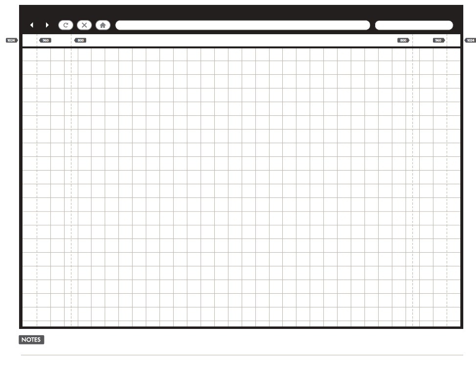 20 Free Printable Sketching and Wireframing Templates - ClipArt ...