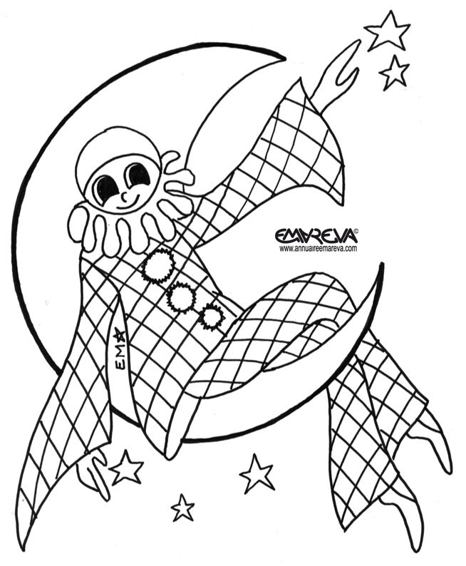 joker jester Colouring Pages
