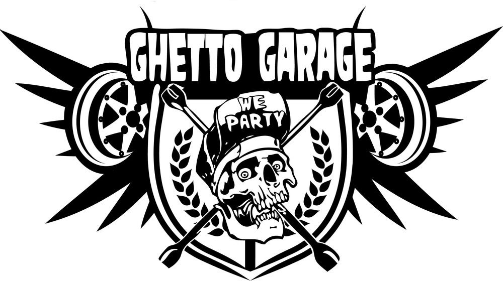 Ghetto Garage — Ghetto Garage Crest Sticker