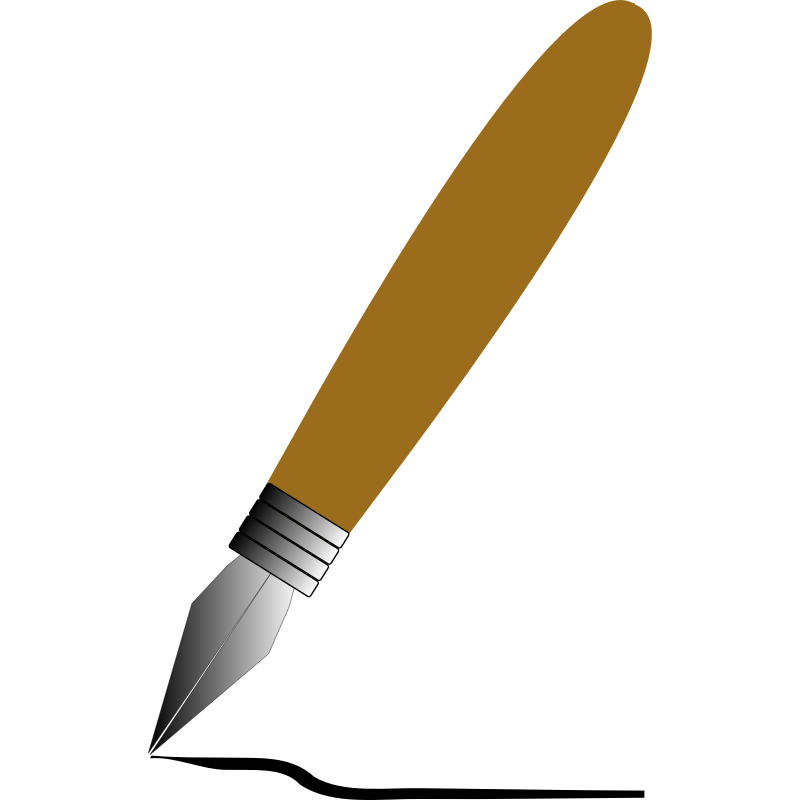 Clipart - fountain pen