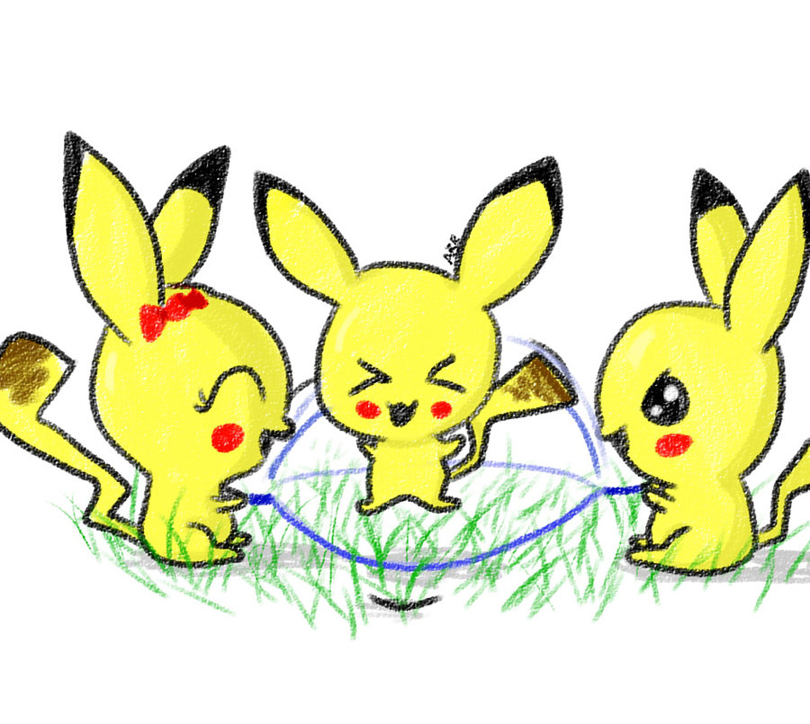 Pikachus Jump Rope by abbic314 on deviantART