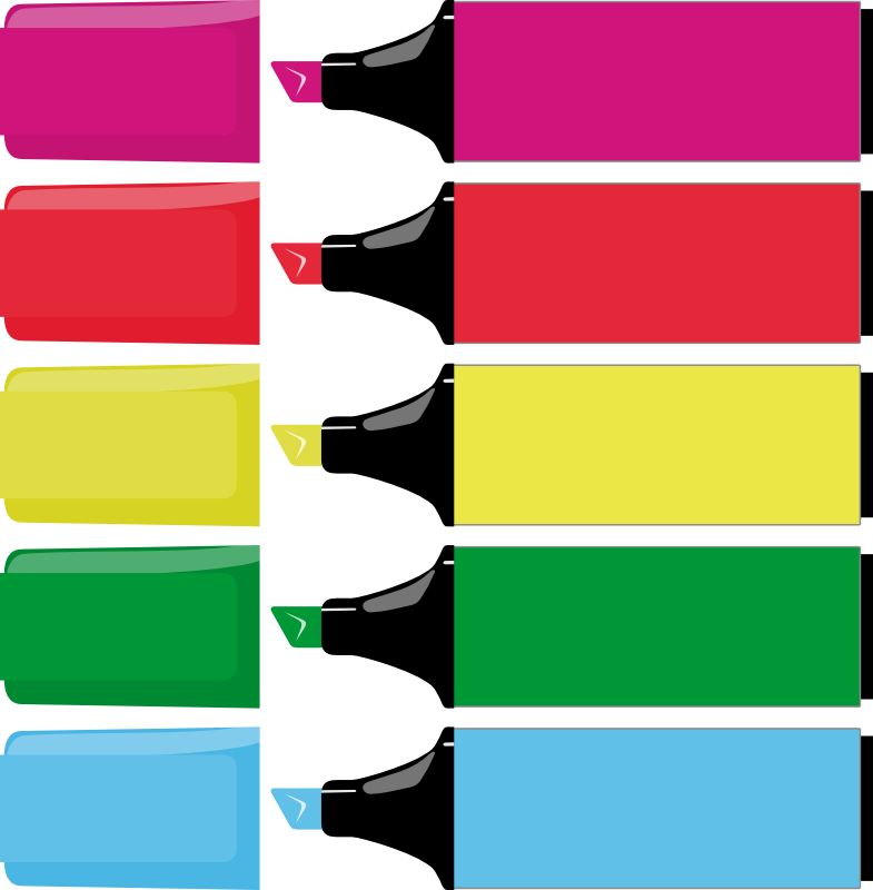 Markers Clip Art Download