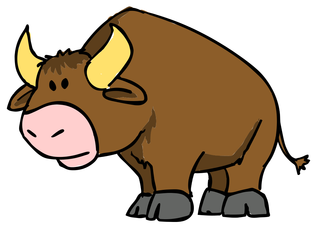 File:Bull cartoon 04.svg - Wikimedia Commons