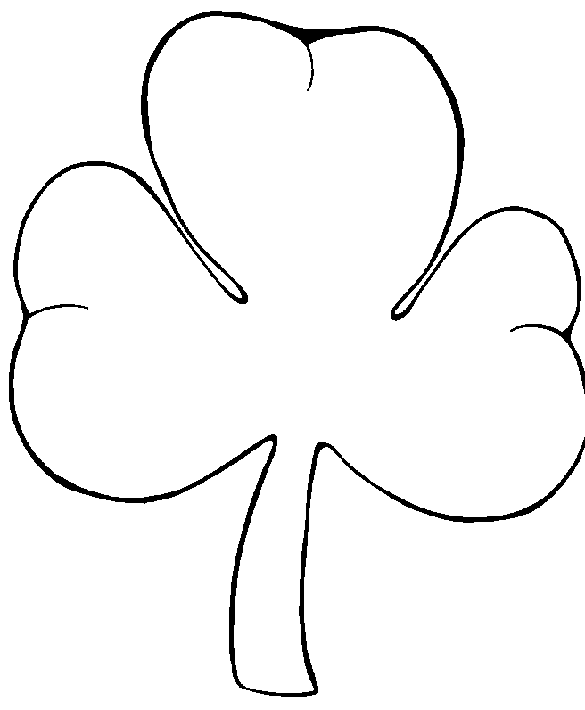 Shamrock Coloring Pages – 656×796 Coloring picture animal and car ...