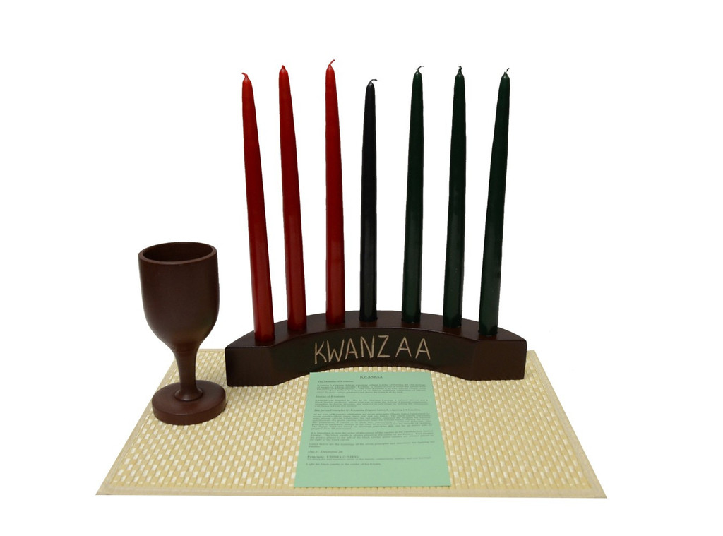 Kwanzaa Arc Celebration Set (Hand Made in Ghana) | The Black Art Depot