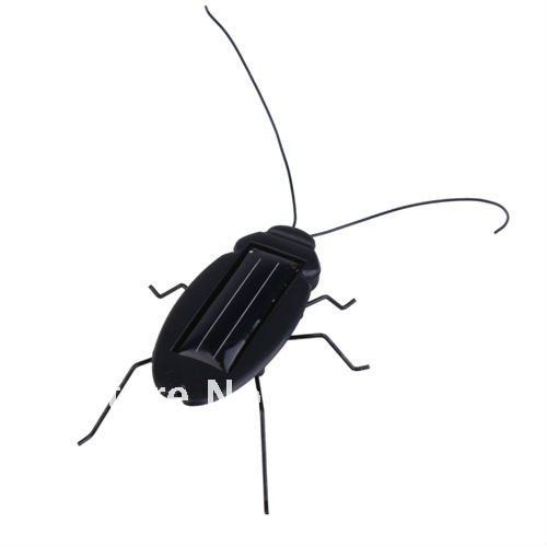 Free Shipping 50psc/lot solar cockroach, for kids solar toy ...