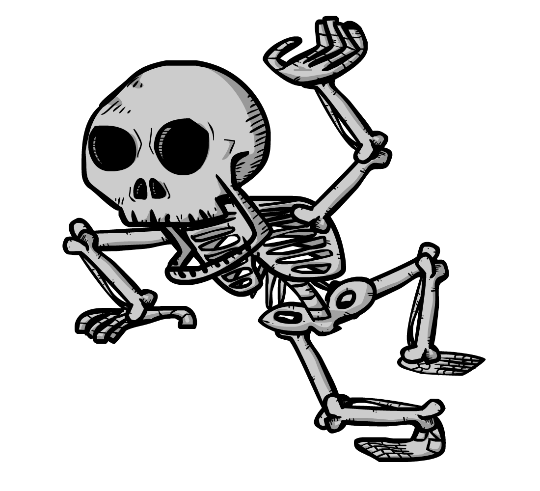 Animated Skeleton Pictures - Cliparts.co