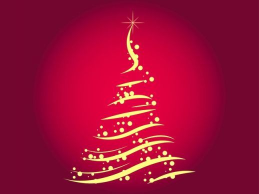 Free Christmas Tree Vector - AI PDF - Free Graphics download