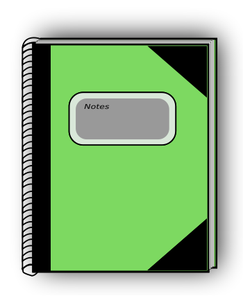 Free Notebook Clipart - Public Domain Notebook clip art, images ...