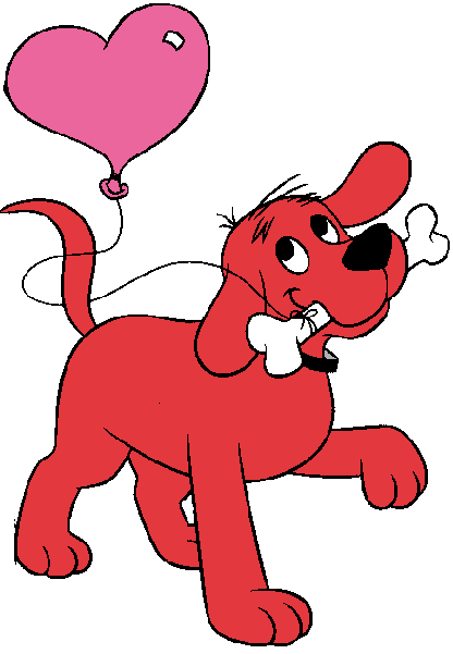 Clifford the Big Red Dog Clipart - Cartoon Characters Images ...