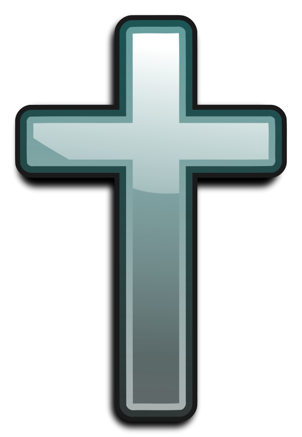 Cross Christian 001 small clipart 300pixel size, free design ...