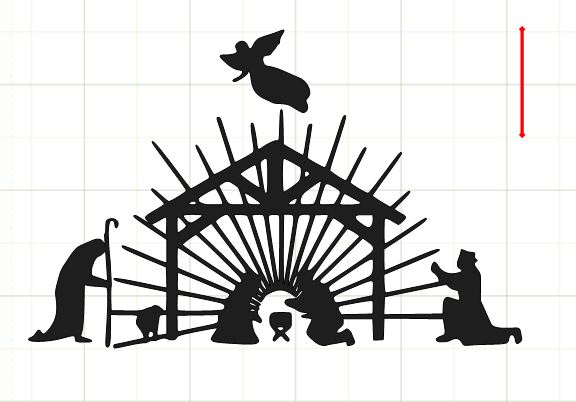 Manger Silhouette Free - ClipArt Best