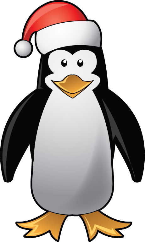 Free Clip-Art: Holiday Clip-Art   Christmas   Christmas Penguin ...