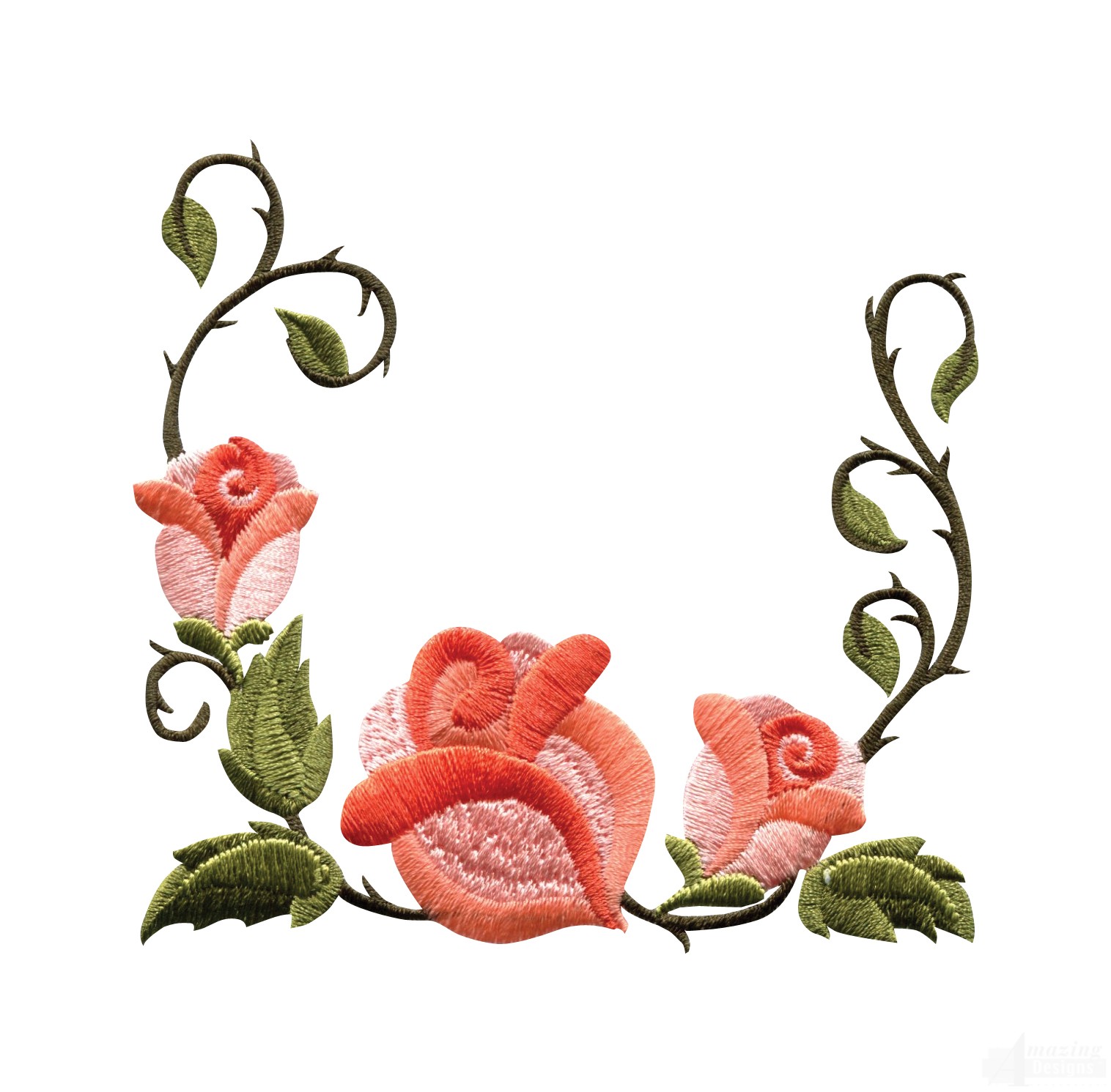 Flowers For > Rose Flower Design Border