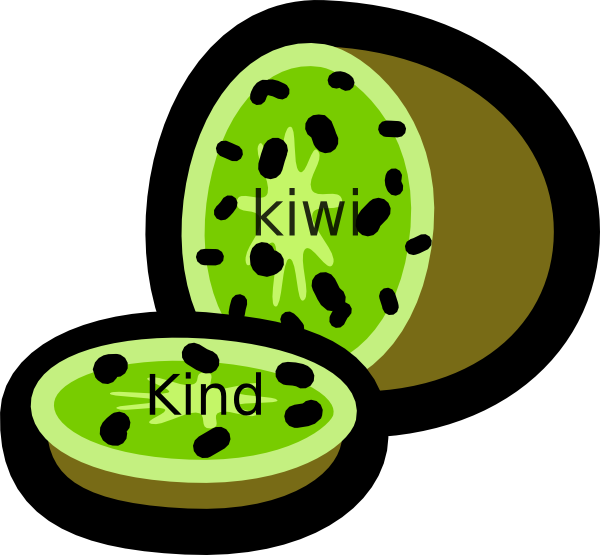 Kind Kiwi clip art - vector clip art online, royalty free & public ...