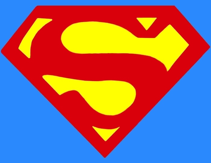Superman Symbol With Different Letters - Cliparts.co