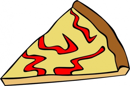 Cheese Pizza Slice clip art Vector, Free Food Vectors - VectorFreak.