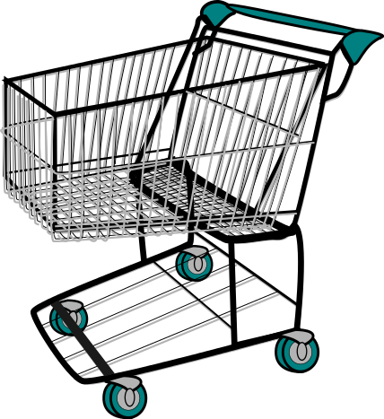 Shopping Cart Basic Clip Art Download