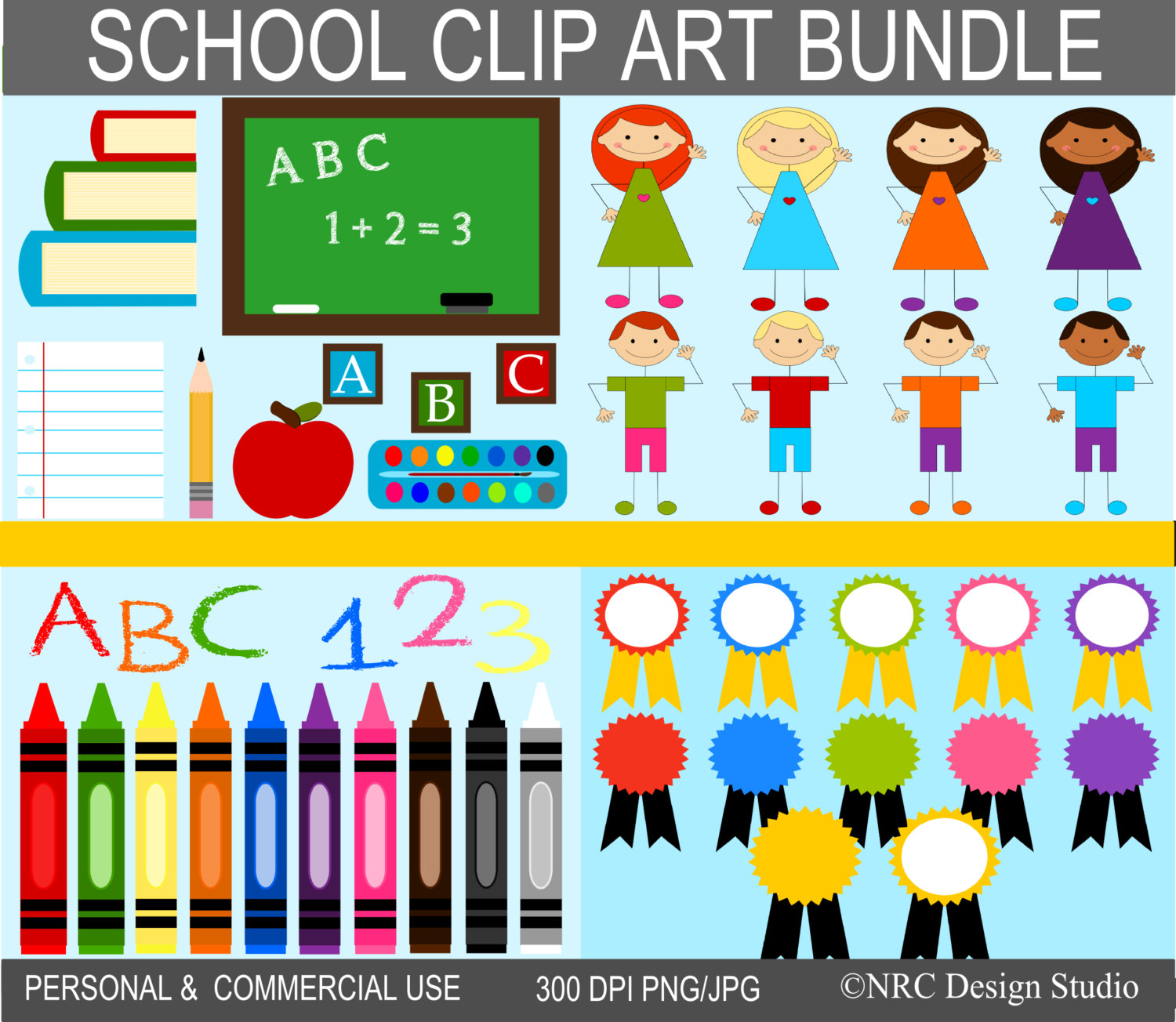 Popular items for teacher clip art on Etsy