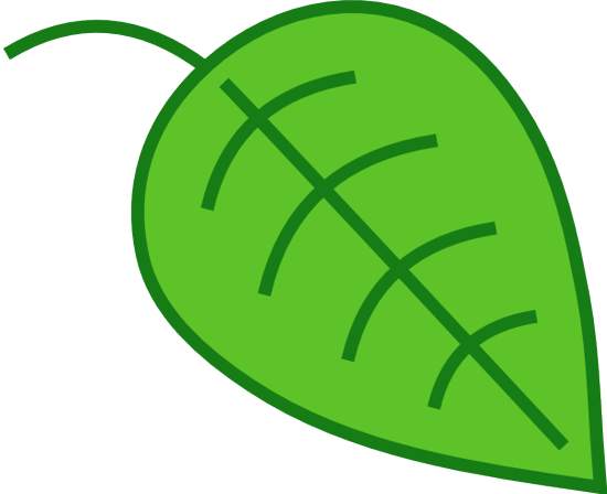 clipart of green leaf - photo #32