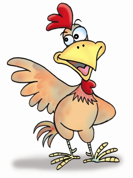 Cartoon Art Chicken | lol-