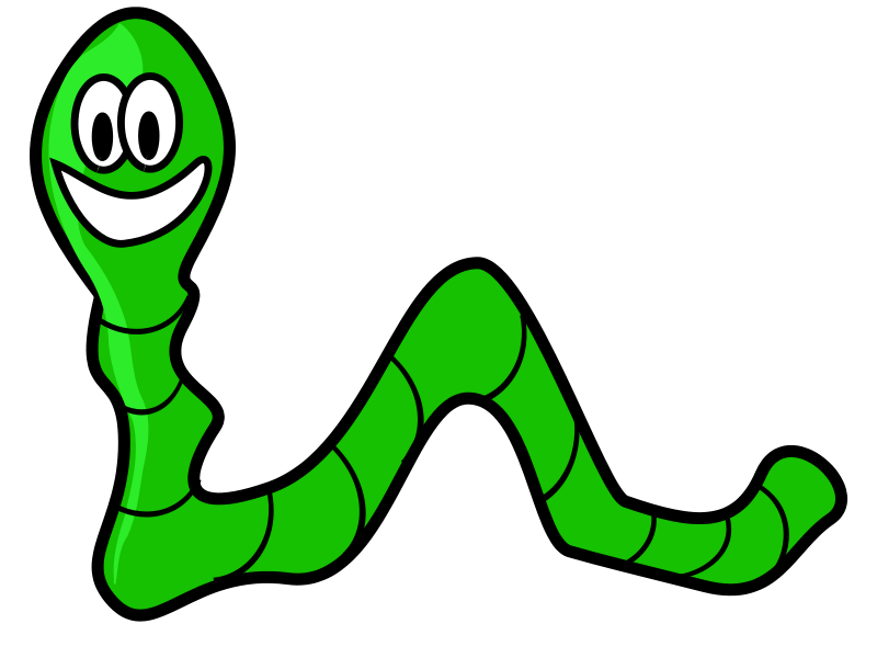 Worm Clip Art For A Badge