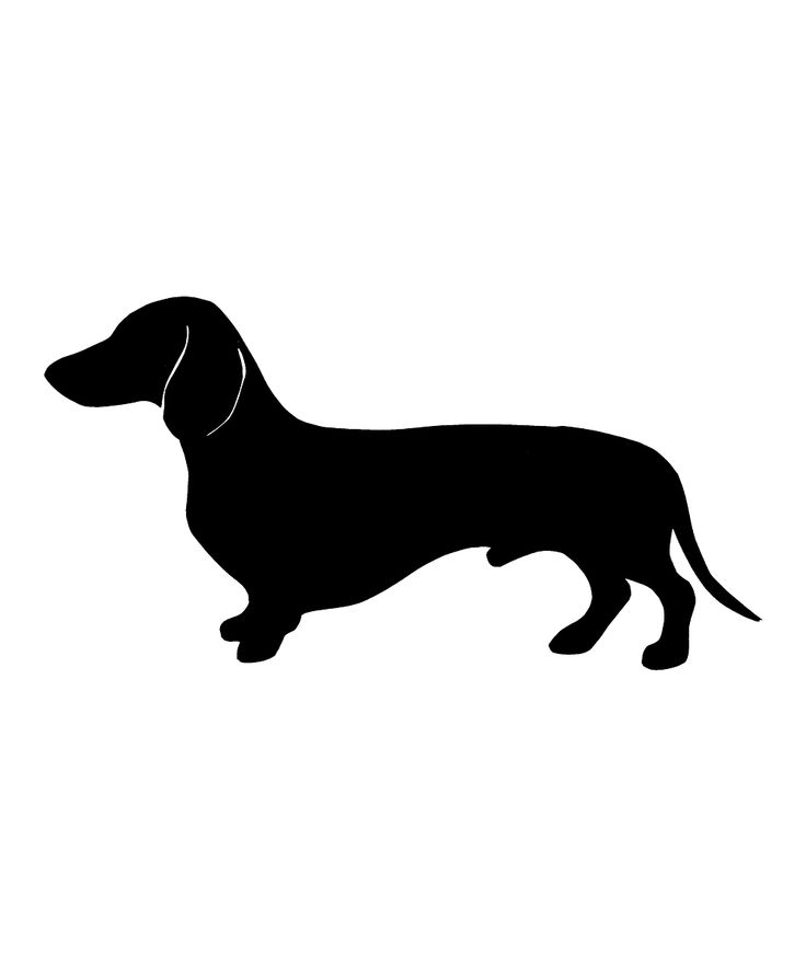 dachshund dog clipart - photo #3