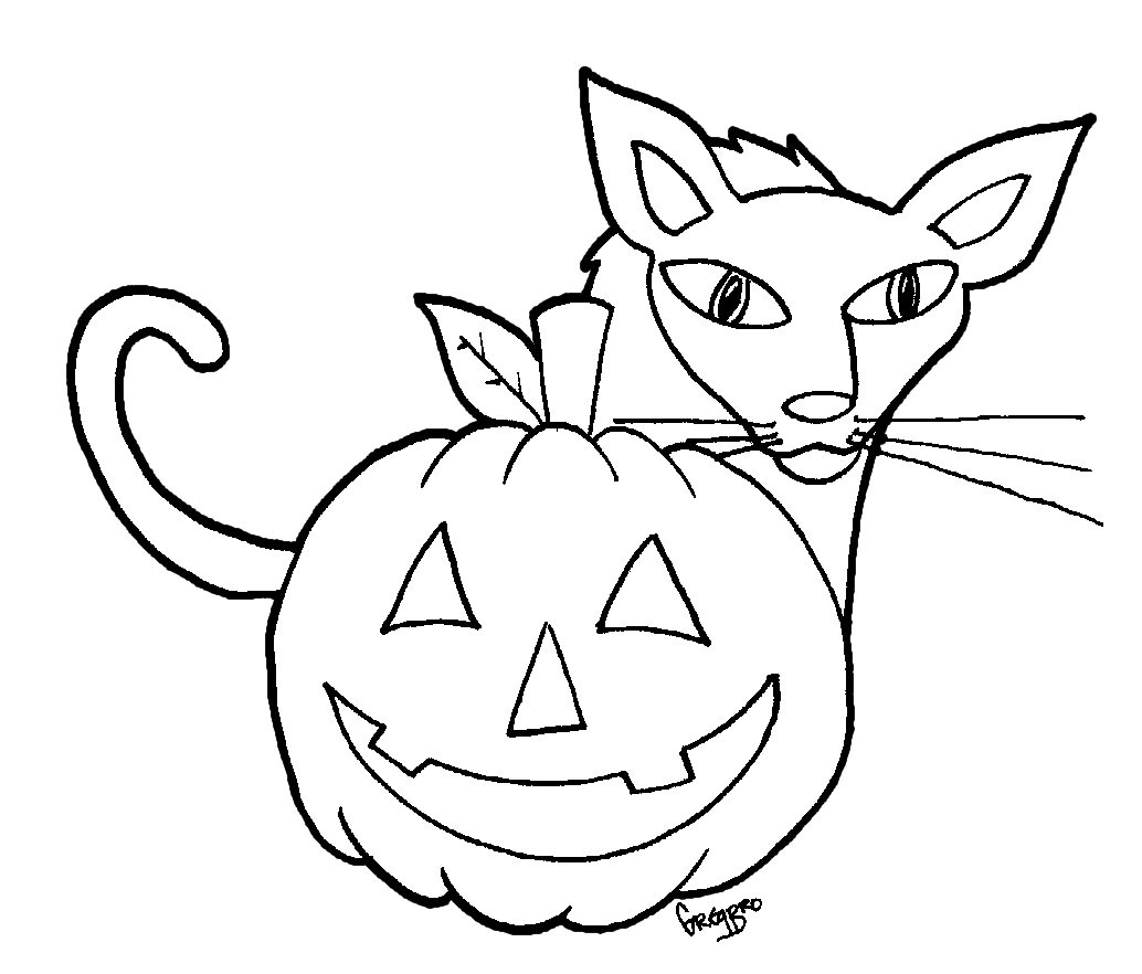 Free Printable Halloween Coloring Pages | Draw Coloring Pages