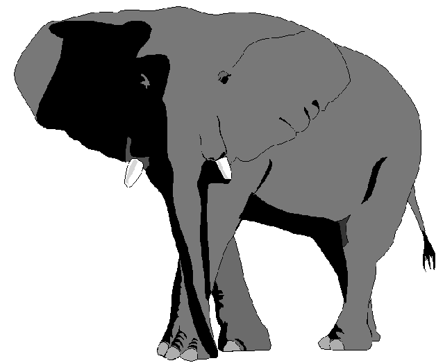 African Elephant Clipart | Clipart Panda - Free Clipart Images