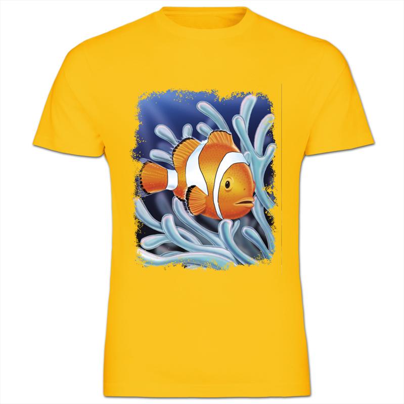 Tropical Nemo Type Clown Fish Swimming Kids Boy Girl T-Shirt | eBay