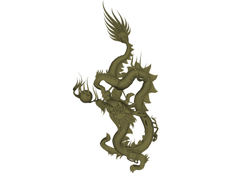 Chinese Dragon 3D Model Download | 3D CAD Browser