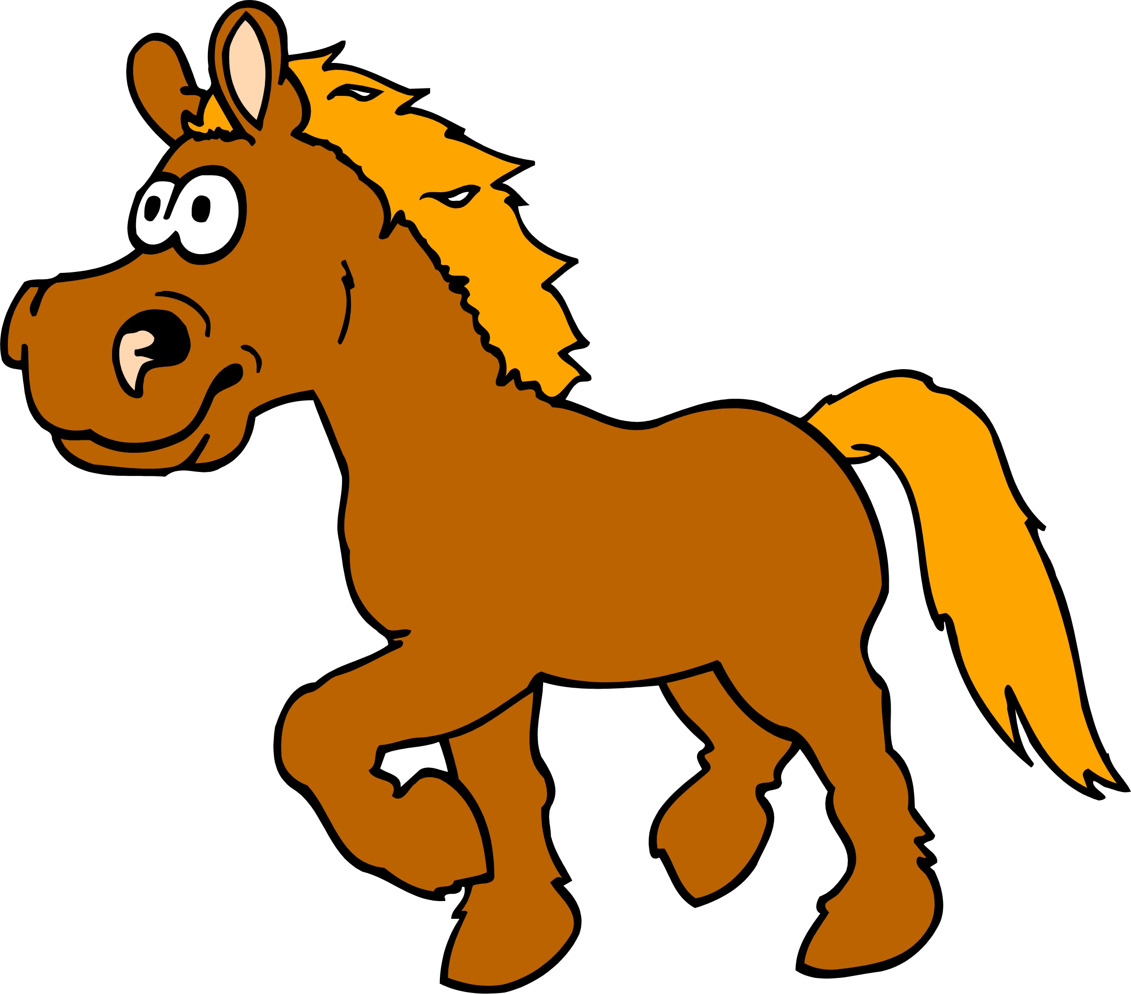 Pictures Of Cartoon Horses - ClipArt Best